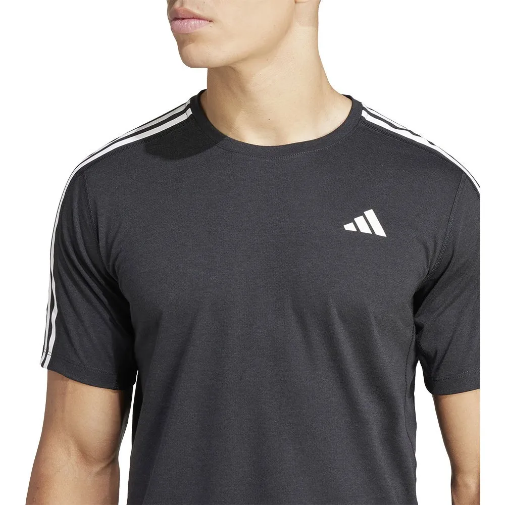 adidas Own The Run Excite 3 Stripes Kurzarm-t-shirt male adidas Own The Run Excite 3 Stripes Kurzarm-t-shirt male