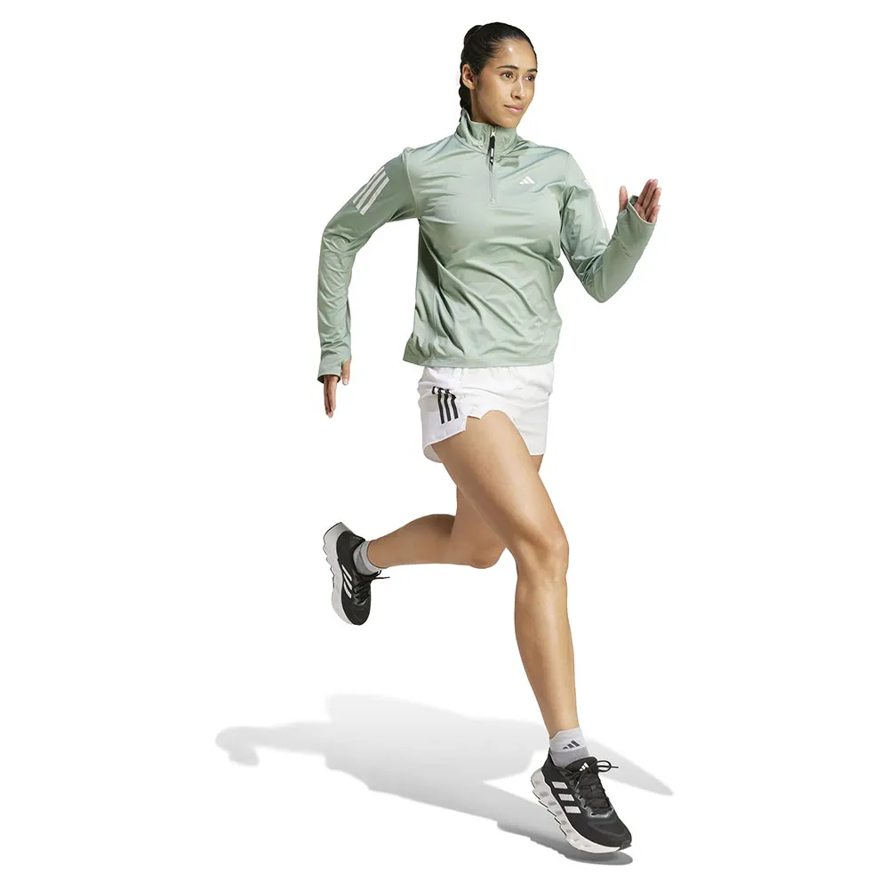 adidas Own The Run Halbreißverschluss-sweatshirt female