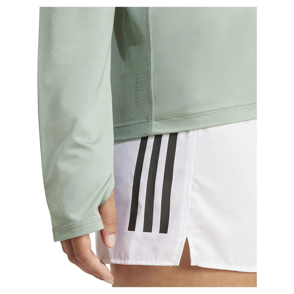 adidas Own The Run Halbreißverschluss-sweatshirt female