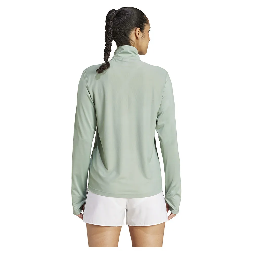 adidas Own The Run Halbreißverschluss-sweatshirt female
