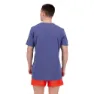 adidas Own The Run Heather Kurzarm-t-shirt male, Dark blue melange