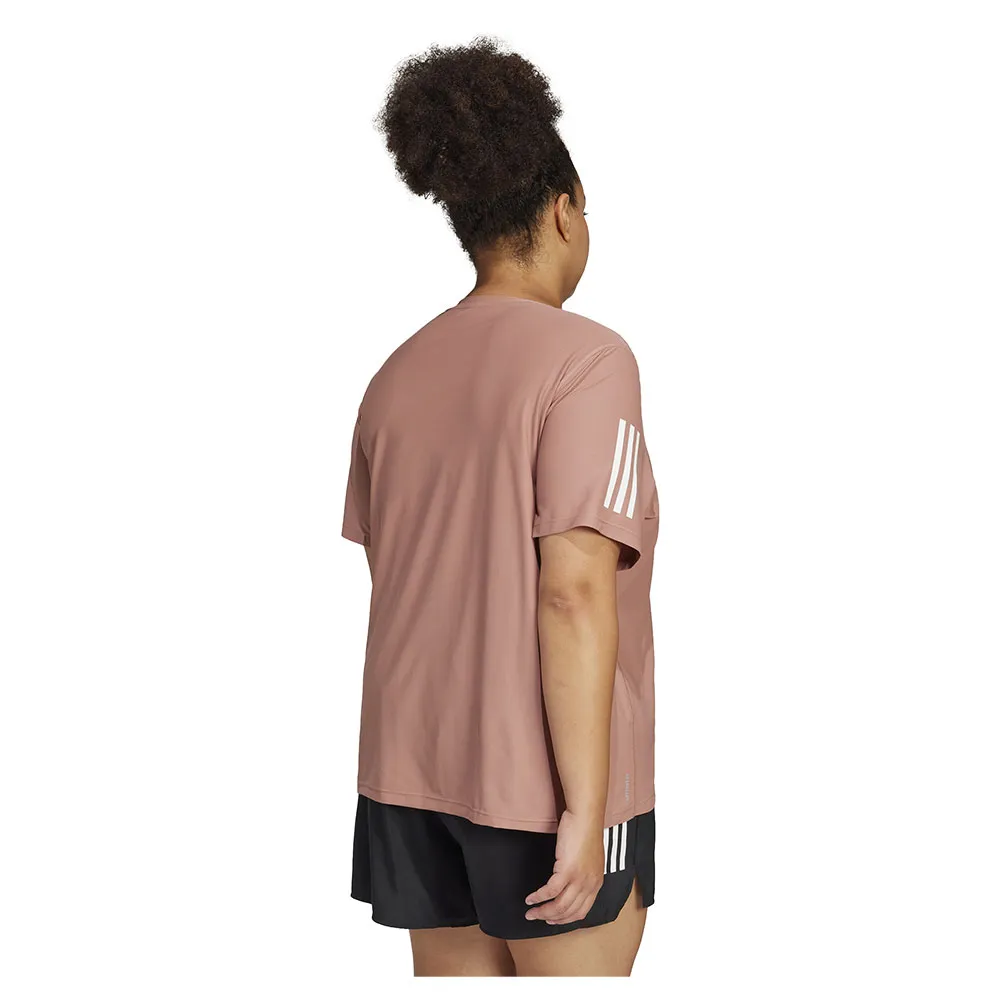 adidas Own The Run Plus Kurzarm-t-shirt female