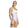 adidas Padded Colorblock X Back Badeanzug female, Violet tone / warm vanilla