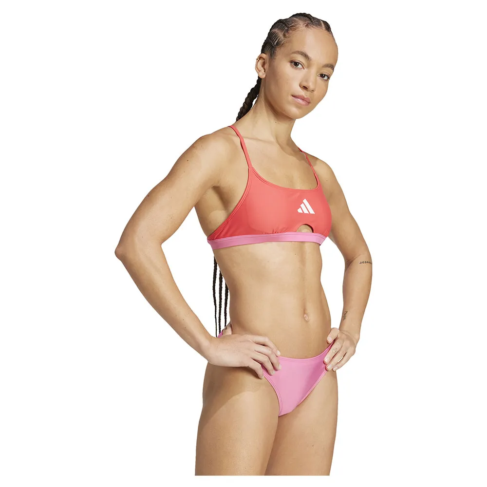 adidas Padded Colorblock X Back Bikini adidas Padded Colorblock X Back Bikini