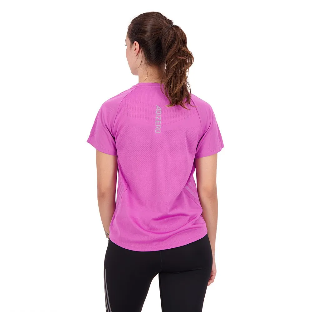 adidas Parley Adizero Kurzarm-t-shirt female, Purple