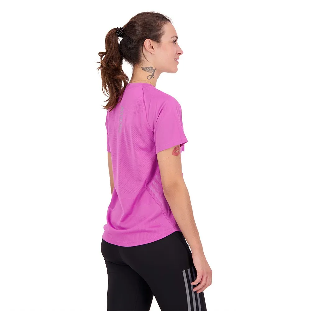 adidas Parley Adizero Kurzarm-t-shirt female, Purple