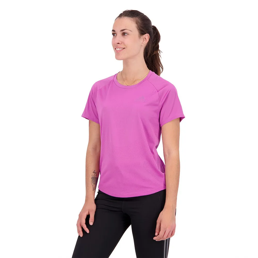 adidas Parley Adizero Kurzarm-t-shirt female, Purple