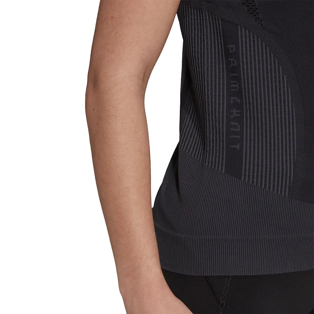 adidas Primeknit Kurzarm-t-shirt female, Black / dgh solid grey adidas Primeknit Kurzarm-t-shirt female, Black / dgh solid grey