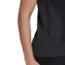 adidas Primeknit Kurzarm-t-shirt female, Black / dgh solid grey