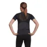 adidas Primeknit Kurzarm-t-shirt female, Black / dgh solid grey