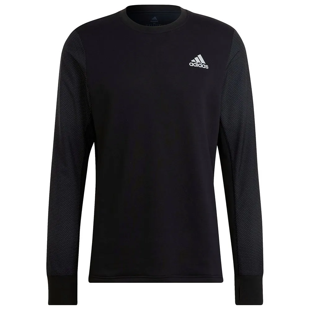 adidas Reflective Sweatshirt male, Black / reflective silver adidas Reflective Sweatshirt male, Black / reflective silver