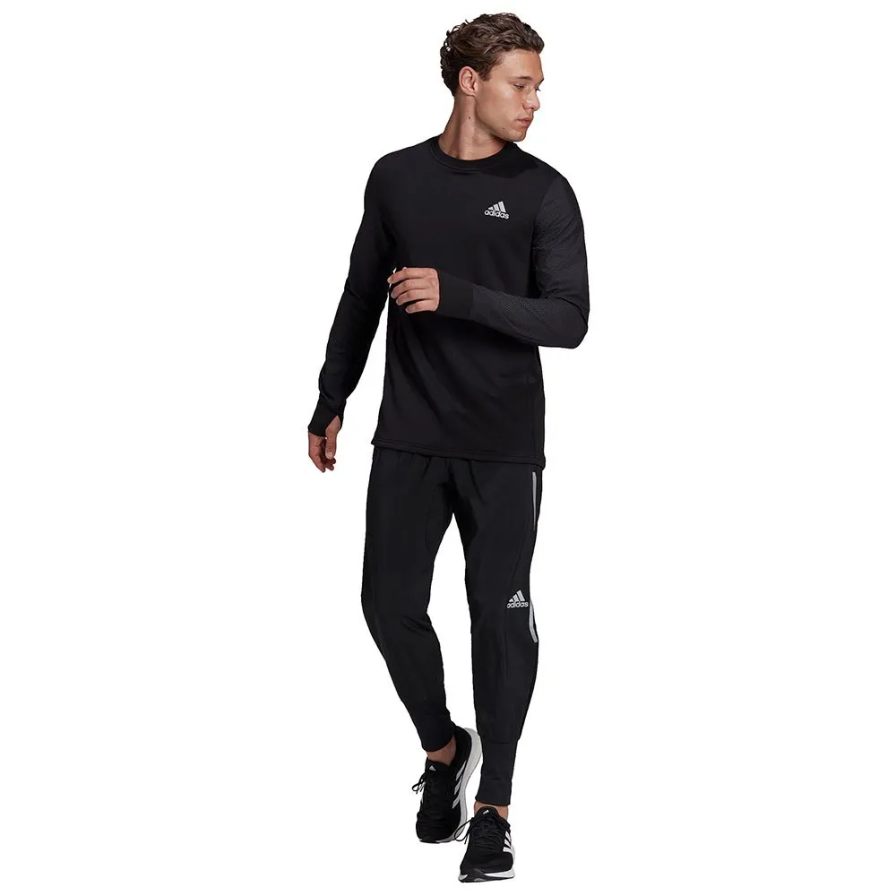 adidas Reflective Sweatshirt male, Black / reflective silver adidas Reflective Sweatshirt male, Black / reflective silver