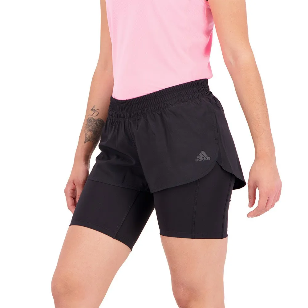adidas Ri 3b 2 In 1 Kurze Hose female, Black / black adidas Ri 3b 2 In 1 Kurze Hose female, Black / black