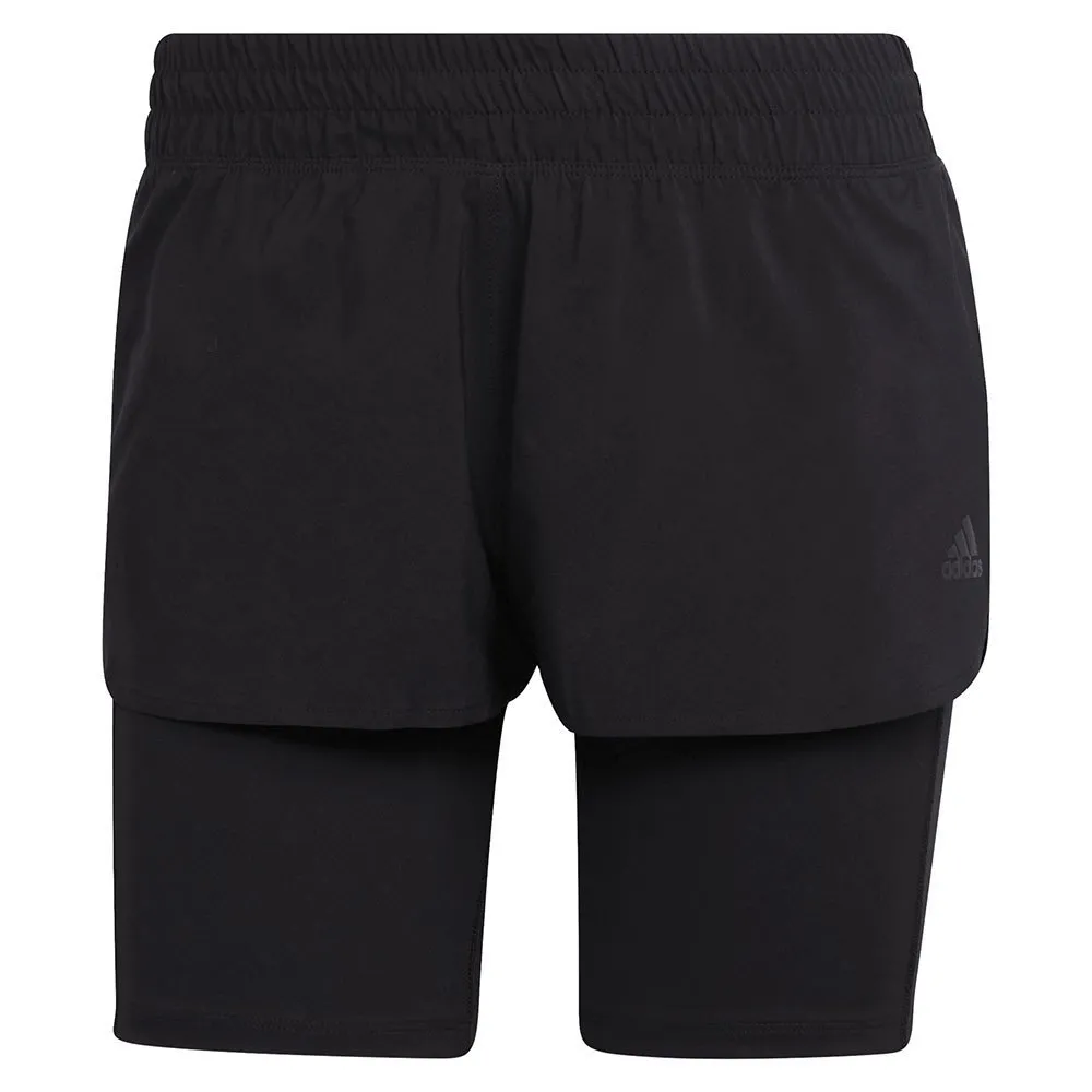 adidas Ri 3b 2 In 1 Kurze Hose female, Black / black adidas Ri 3b 2 In 1 Kurze Hose female, Black / black
