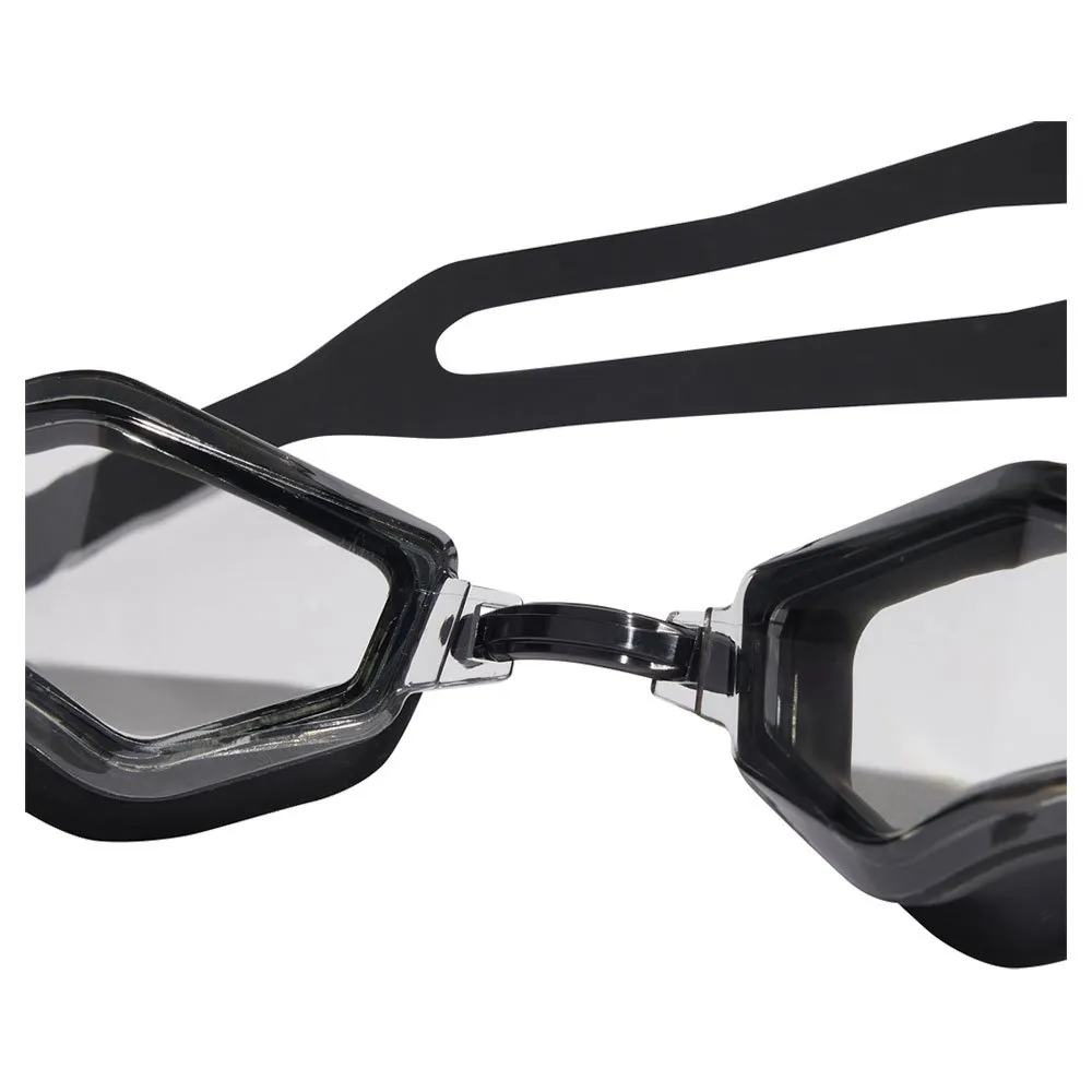 adidas Ripstream Starter Schwimmbrille unisex, Black / silver met, One Size