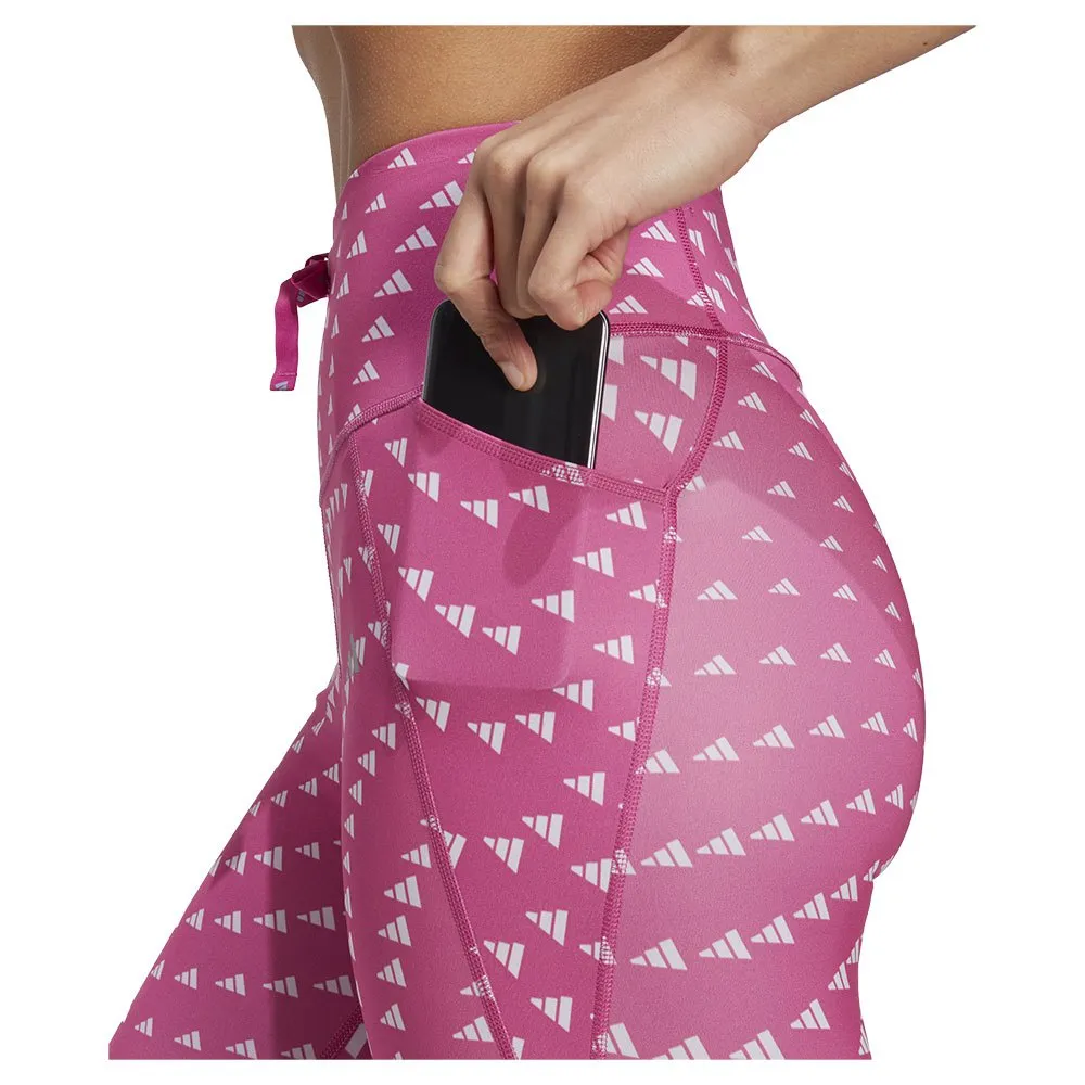 adidas Run Ess 7/8 Leggings female, Silver dawn / semi lucid fuchsia adidas Run Ess 7/8 Leggings female, Silver dawn / semi lucid fuchsia