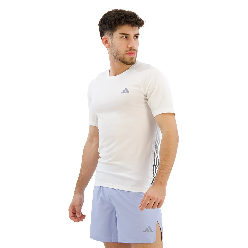 adidas Run Icons 3 Stripes Kurzarm-t-shirt male