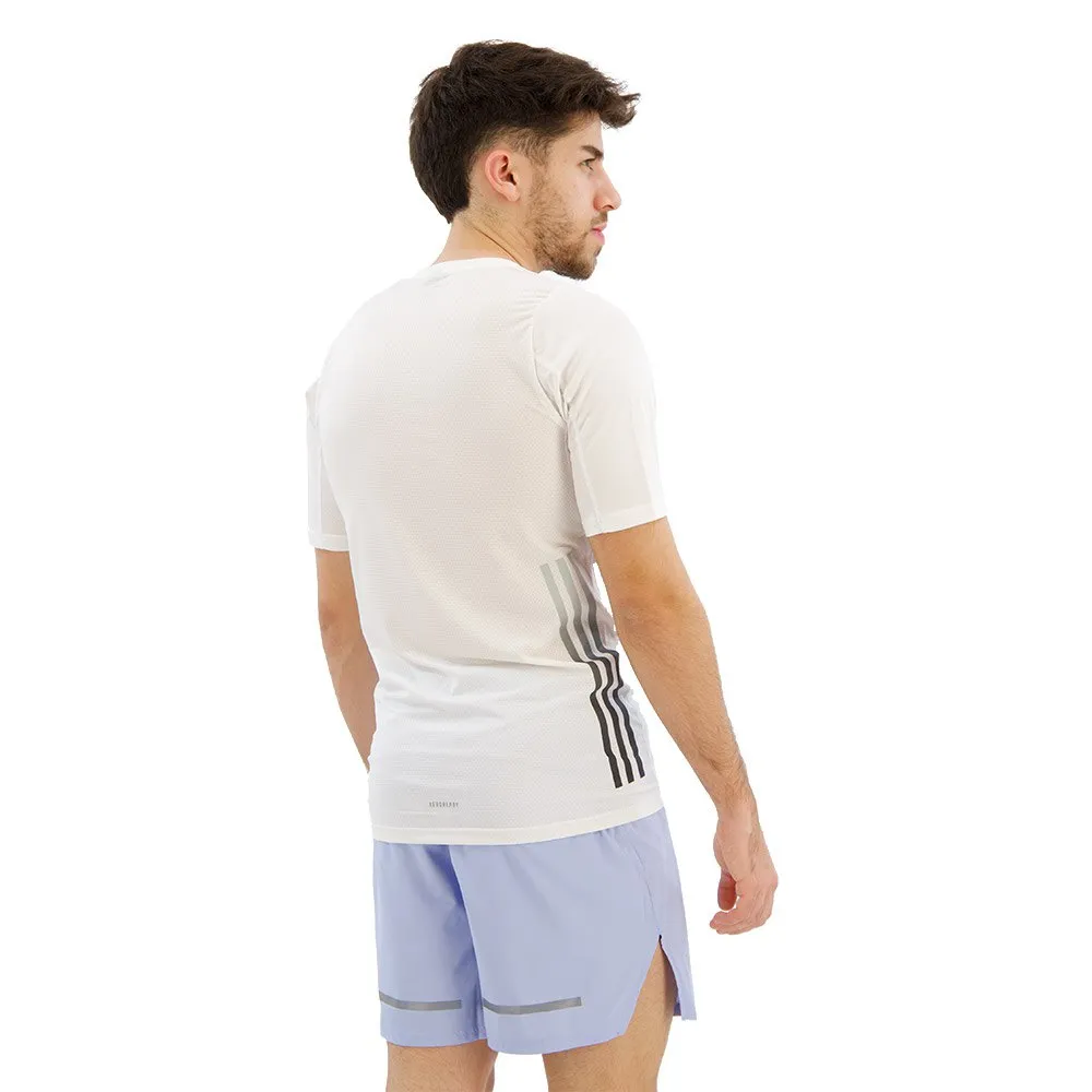 adidas Run Icons 3 Stripes Kurzarm-t-shirt male