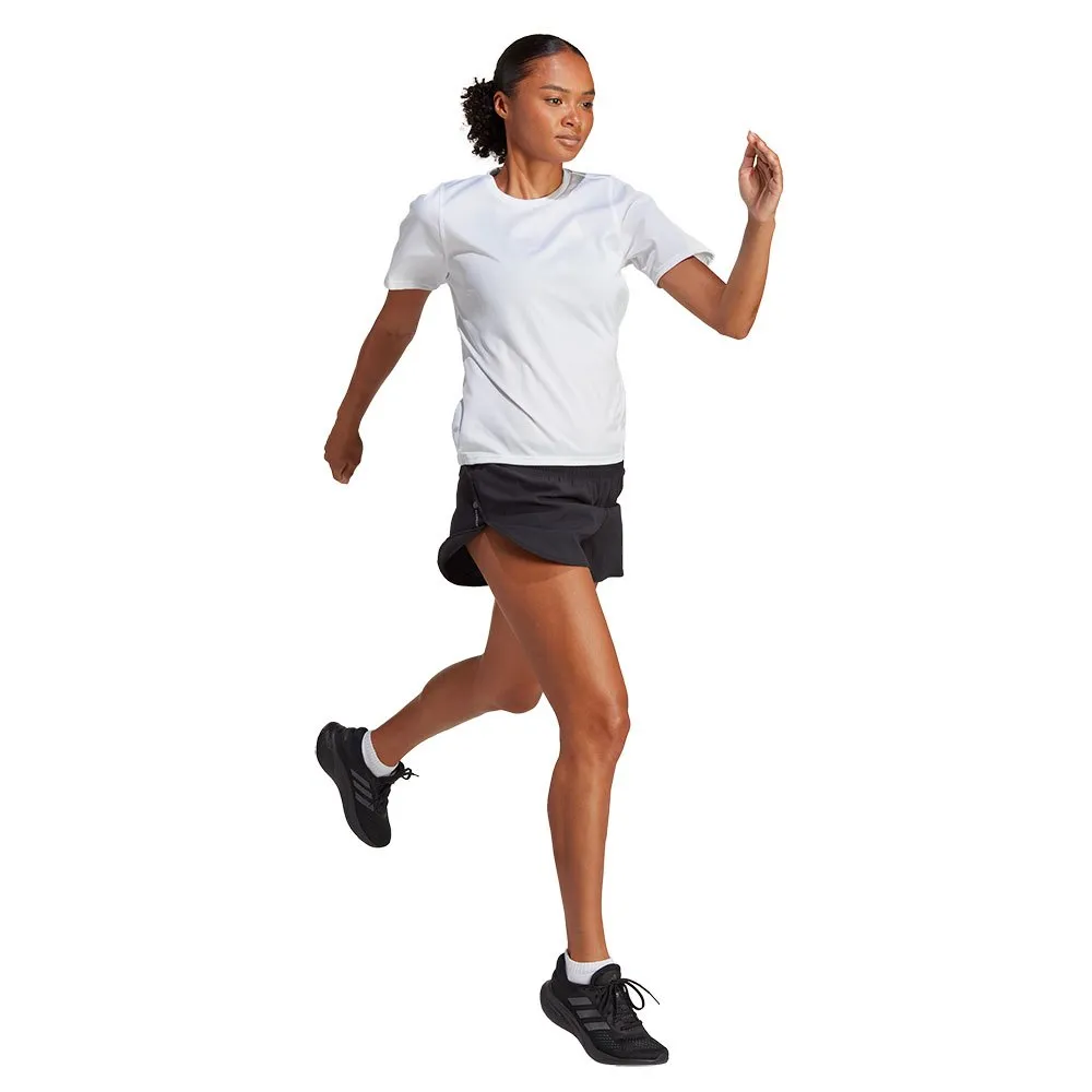 adidas Run Icons Woven 3´´ Kurze Hose female, Black adidas Run Icons Woven 3´´ Kurze Hose female, Black