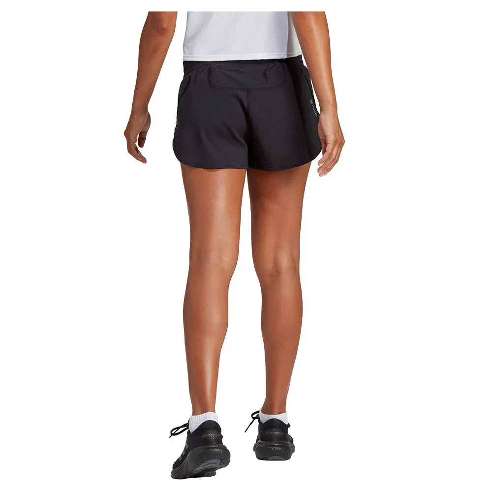 adidas Run Icons Woven 3´´ Kurze Hose female, Black adidas Run Icons Woven 3´´ Kurze Hose female, Black