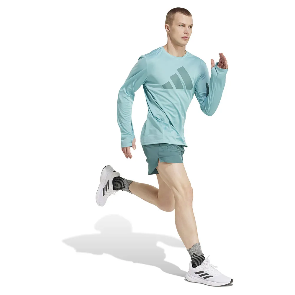 adidas Run It Langarm-t-shirt male, Mint ton adidas Run It Langarm-t-shirt male, Mint ton