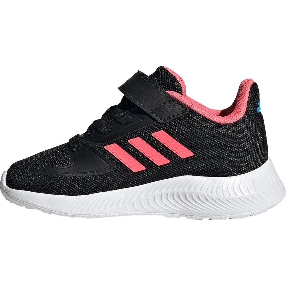 adidas Runfalcon 2.0 Laufschuhe Für Kleinkinder male, Core black / acid red / sky rush