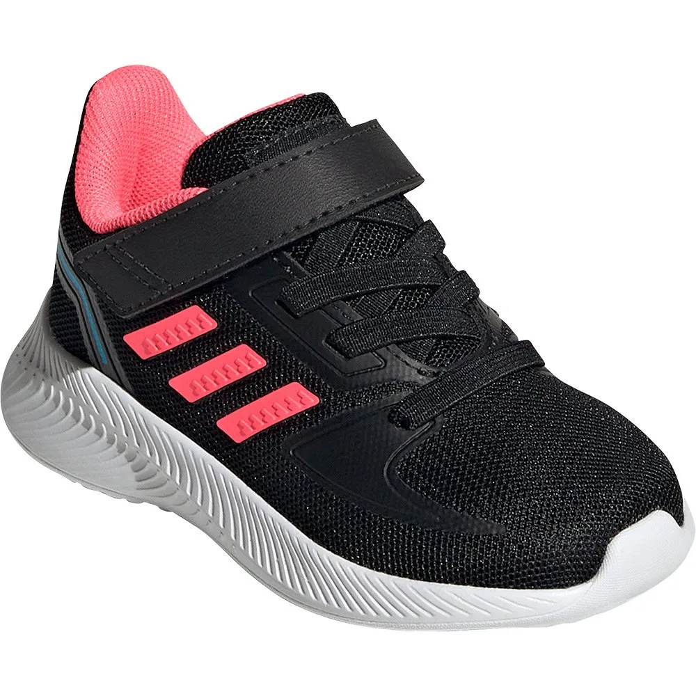 adidas Runfalcon 2.0 Laufschuhe Für Kleinkinder male, Core black / acid red / sky rush