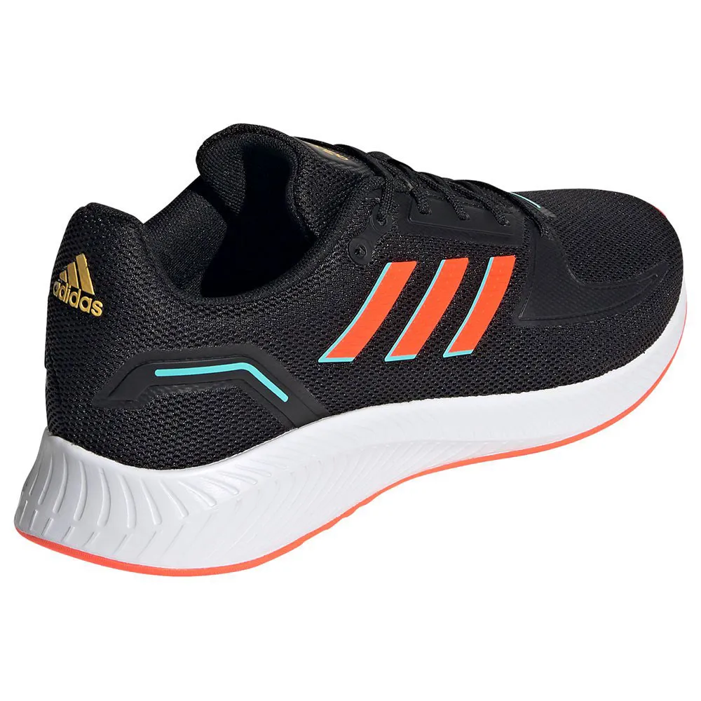 adidas Runfalcon 2.0 Laufschuhe male, Core black / solar red / solar gold