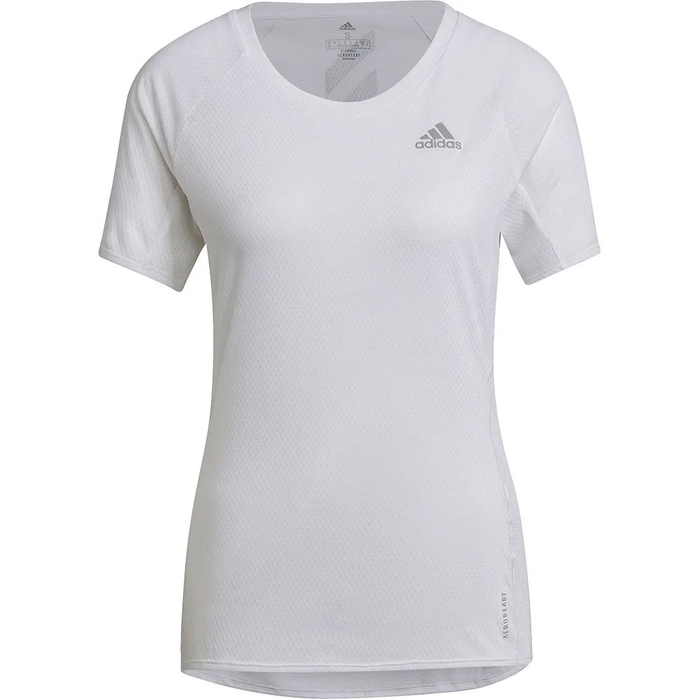adidas Runner Kurzarm-t-shirt female, White adidas Runner Kurzarm-t-shirt female, White