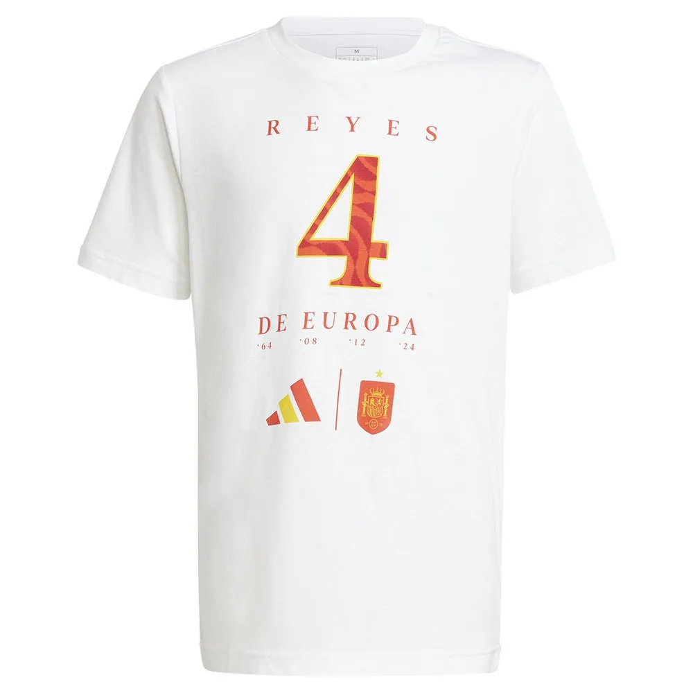 adidas Spain Euro Winner 24 Kurzarm-t-shirt adidas Spain Euro Winner 24 Kurzarm-t-shirt