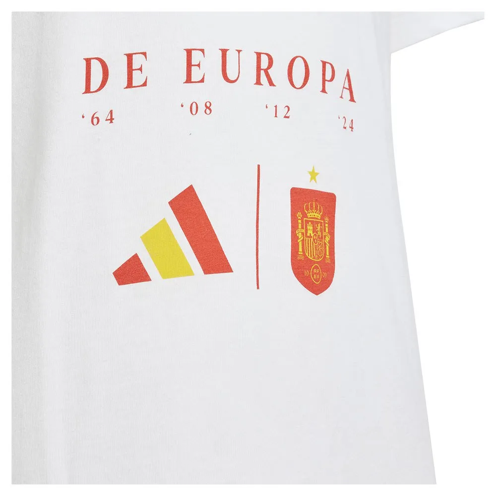 adidas Spain Euro Winner 24 Kurzarm-t-shirt adidas Spain Euro Winner 24 Kurzarm-t-shirt
