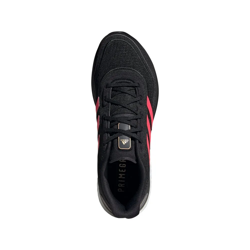 adidas Supernova Laufschuhe male, Core black / signal pink / copper metalic