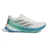 Chalk white / silver met / glory green