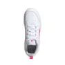 adidas Tensaur Sportschuhe, Ftwr white / real pink / ftwr white, EU 35 1/2