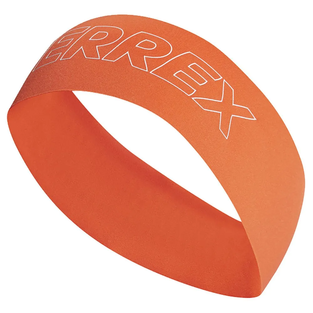 adidas Terrex Aeroready Stirnband male, Semi impact orange / white