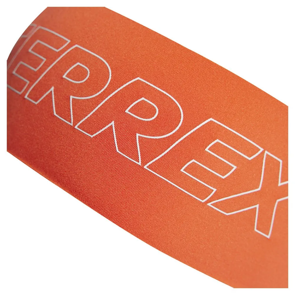 adidas Terrex Aeroready Stirnband male, Semi impact orange / white