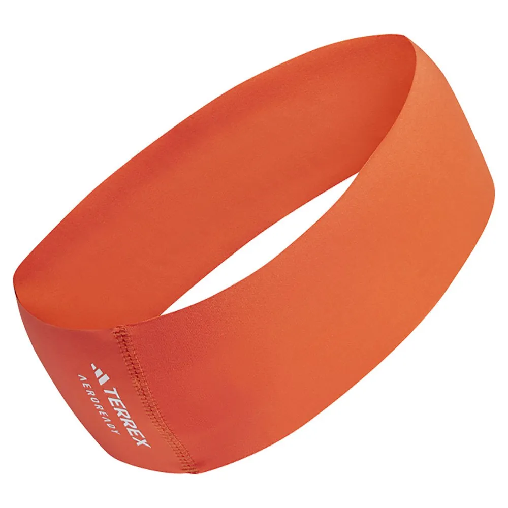adidas Terrex Aeroready Stirnband male, Semi impact orange / white