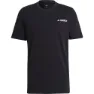 adidas Terrex Better Cotton Mountain Graphic Kurzarm-t-shirt, Black