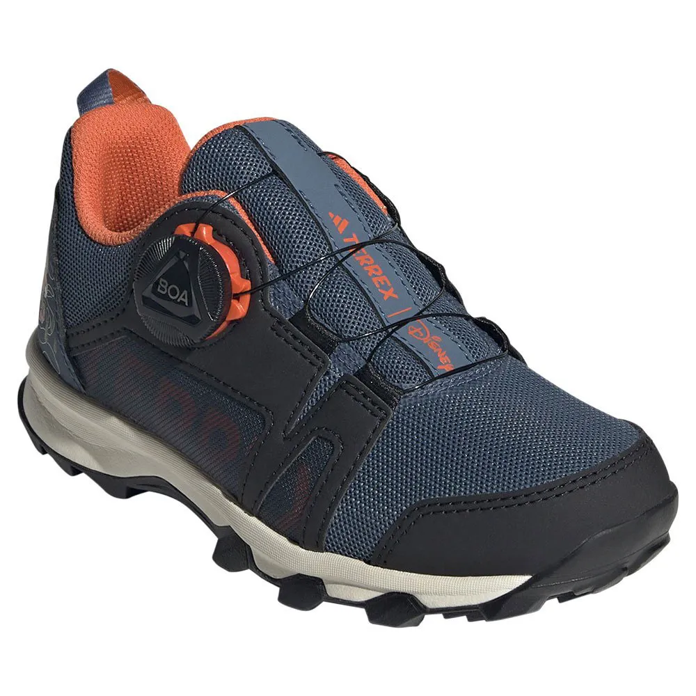 adidas Terrex Disney Agravic Boa Trailrunning-schuhe male, Wonder steel / core black / semi impact orange