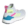 adidas Terrex Free Hiker Primeblue Wanderstiefel, Halo blue / hi-res yellow / screaming pink