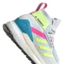 adidas Terrex Free Hiker Primeblue Wanderstiefel, Halo blue / hi-res yellow / screaming pink