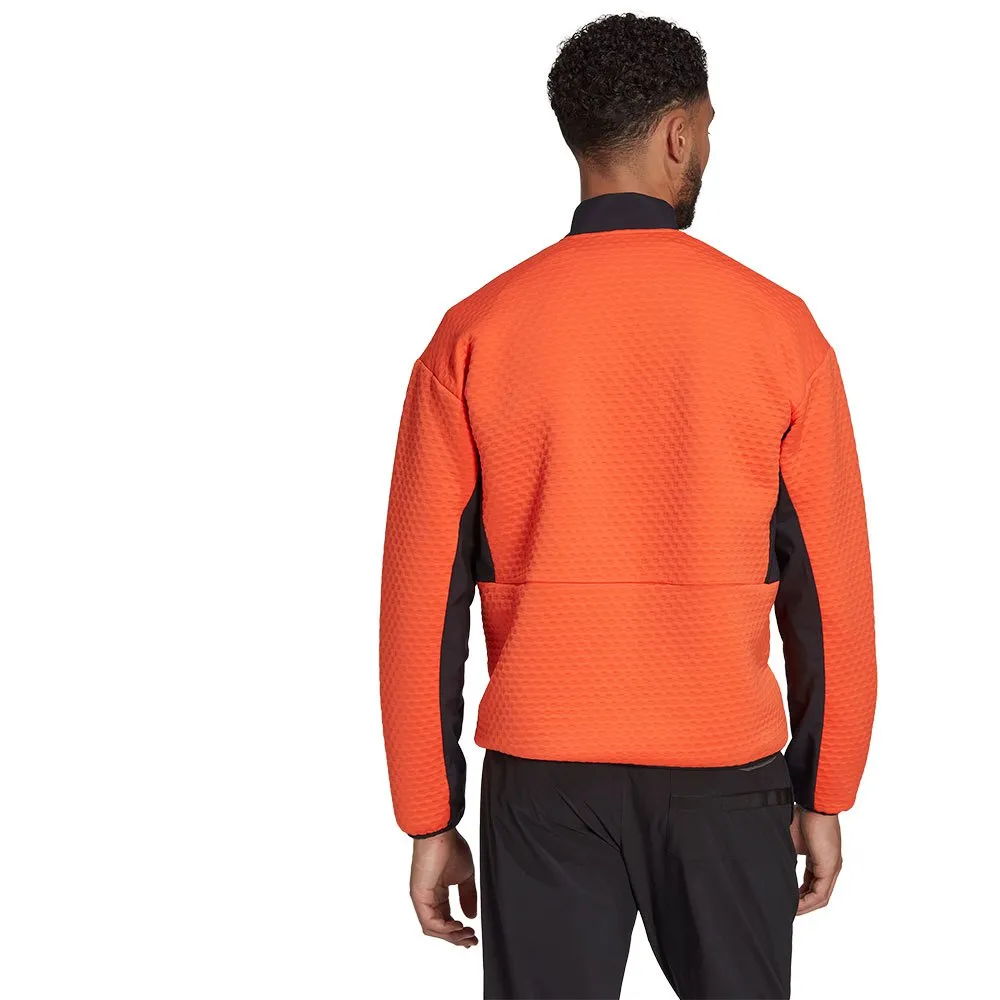 adidas Terrex Hike Fleece Mit Durchgehendem Reißverschluss, Orange
