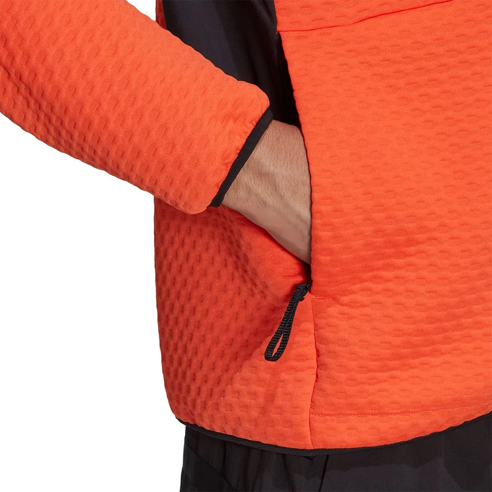 adidas Terrex Hike Fleece Mit Durchgehendem Reißverschluss, Orange