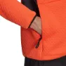 adidas Terrex Hike Fleece Mit Durchgehendem Reißverschluss, Orange