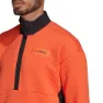 adidas Terrex Hike Fleece Mit Durchgehendem Reißverschluss, Orange