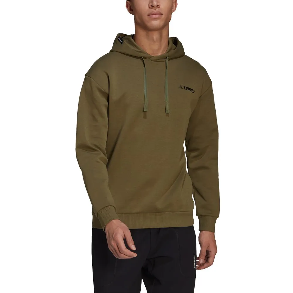 adidas Terrex Logo Graphic Kapuzenpullover, Green adidas Terrex Logo Graphic Kapuzenpullover, Green