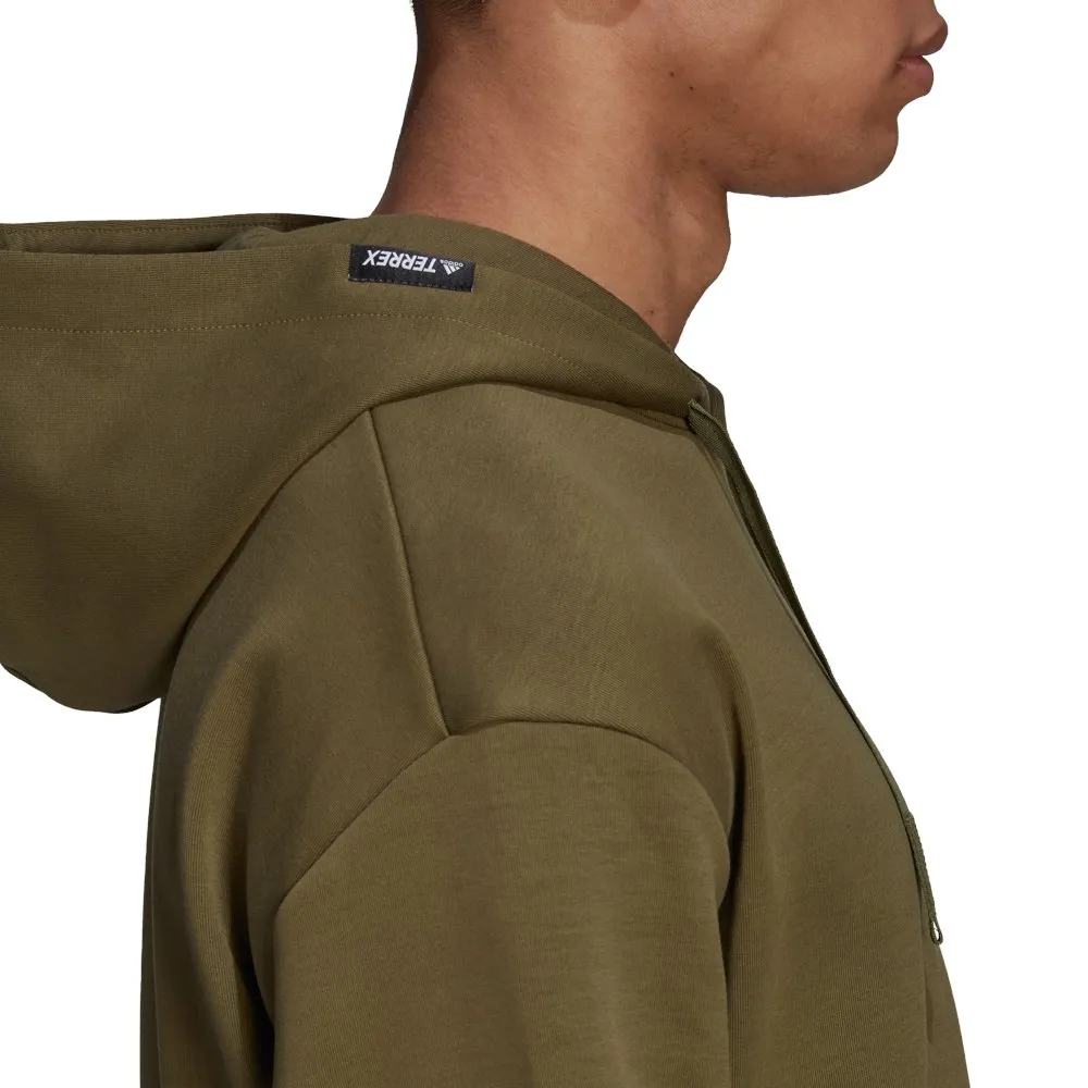 adidas Terrex Logo Graphic Kapuzenpullover, Green adidas Terrex Logo Graphic Kapuzenpullover, Green