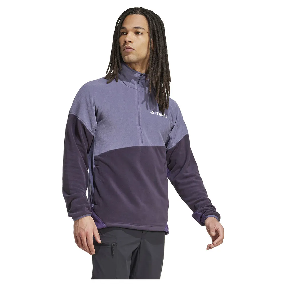 adidas Terrex Multi Climawarm Anorak Fleece Mit Halbem Reißverschluss adidas Terrex Multi Climawarm Anorak Fleece Mit Halbem Reißverschluss
