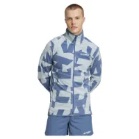 adidas Terrex Multi Printed Fleece Mit Durchgehendem Reißverschluss adidas Terrex Multi Printed Fleece Mit Durchgehendem Reißverschluss
