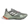 Silver green / off white / semi impact orange